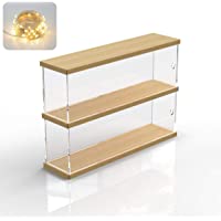ELEpure Exhibidor de Escalera de acrílico de 2 Niveles- Organizador de Estante de Escalera Transparente- decoración…